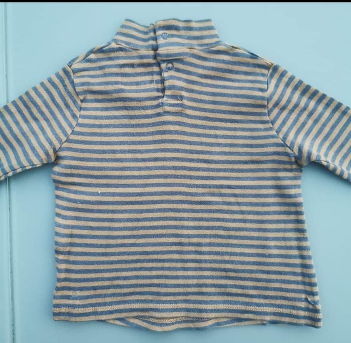 Sous-pull tee-shirt ML 18 mois garçon tape à l œil - photo numéro 2