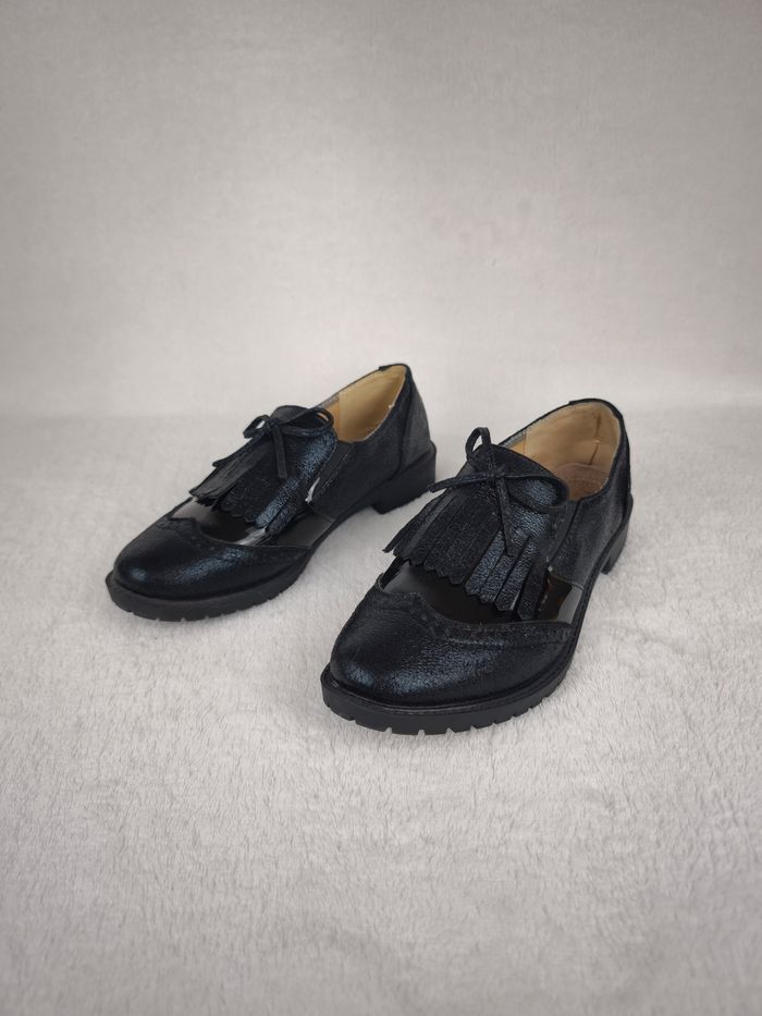 Derbies noir kid's pop fille pointure 35 - photo numéro 2