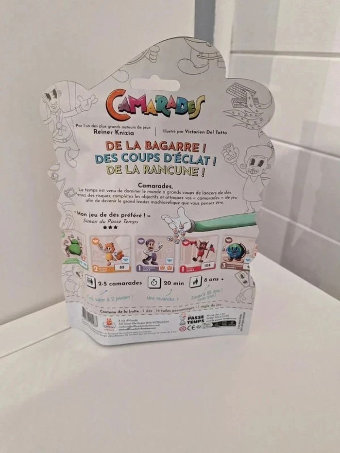 🎲 Camarades – Jeu de dés fun et stratégique 🧨 - photo numéro 2