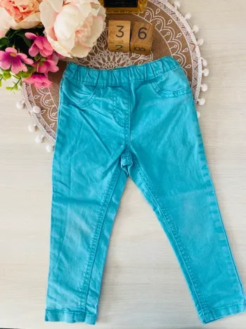 Pantalon turquoise