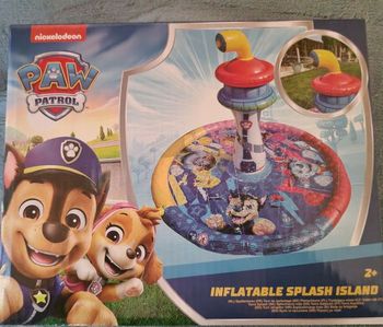 Île gonflable paw patrol