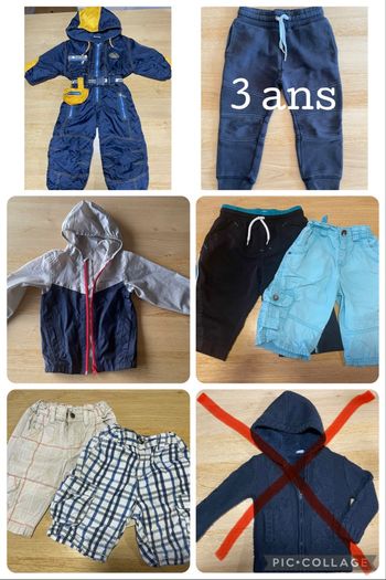 Lot vêtements garçon 3 ans