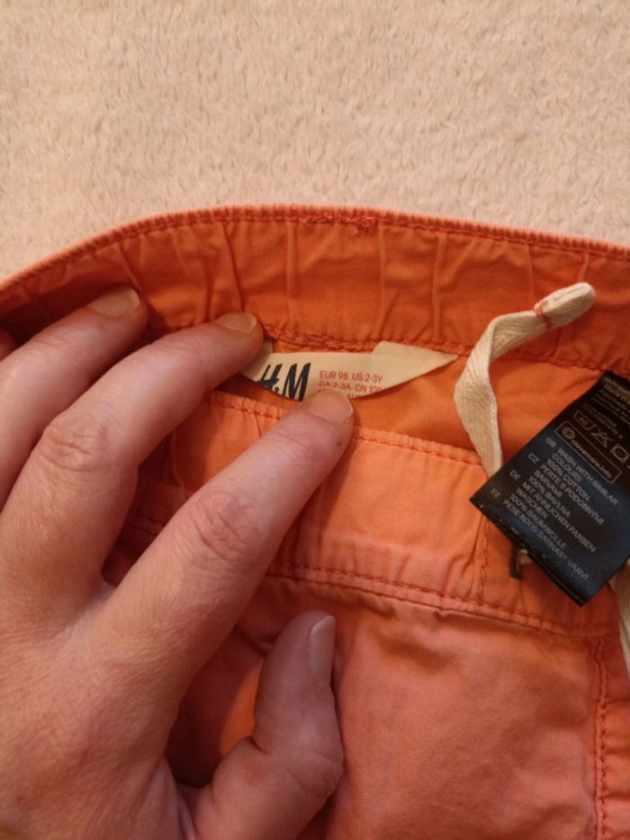 Short orange - photo numéro 3