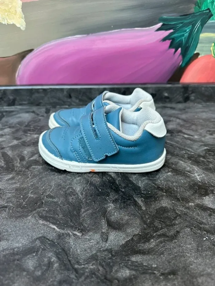 Basket decathlon scratch bleu 24 - photo numéro 4