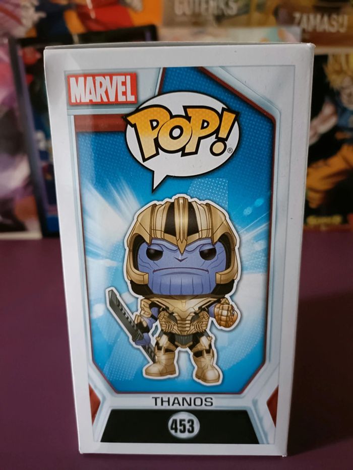 Figurine Funko Pop Avengers Thanos 453 Neuf - photo numéro 2