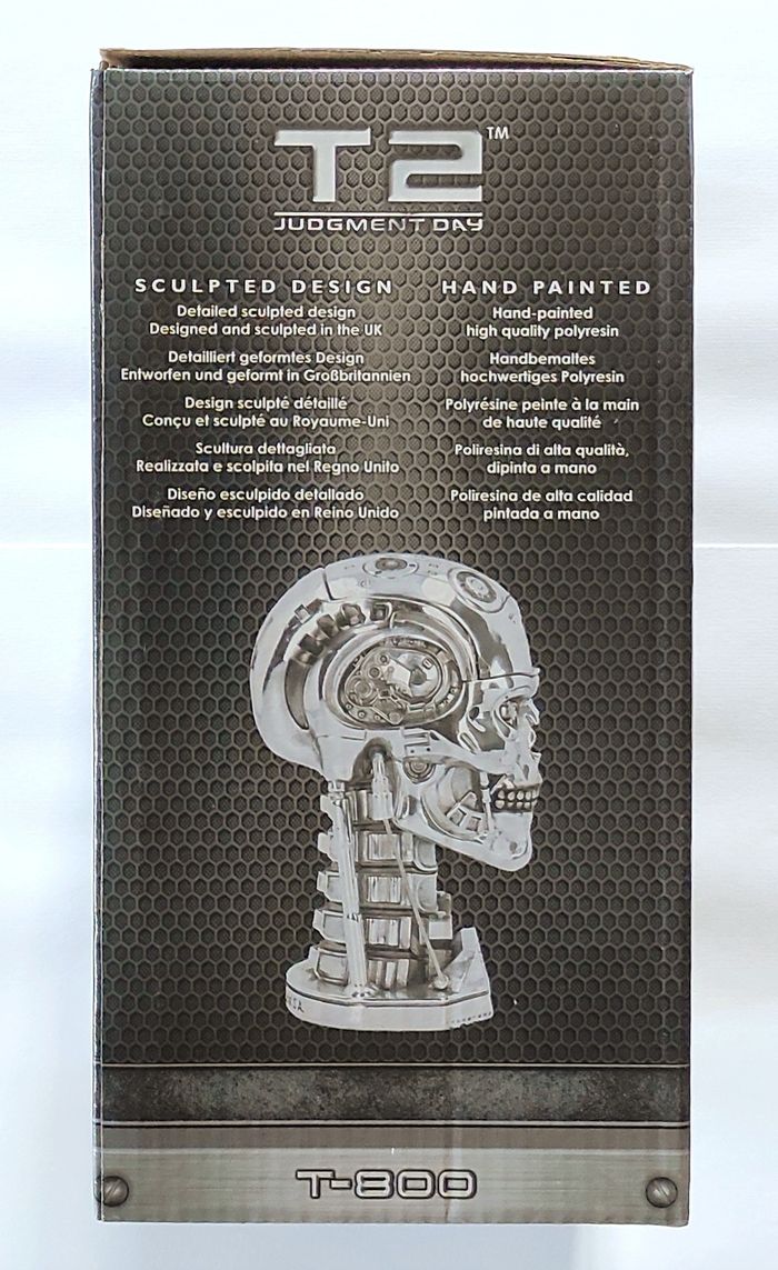 Terminator - Buste T-800 - Boîte de rangement en Résine 21cm - photo numéro 4