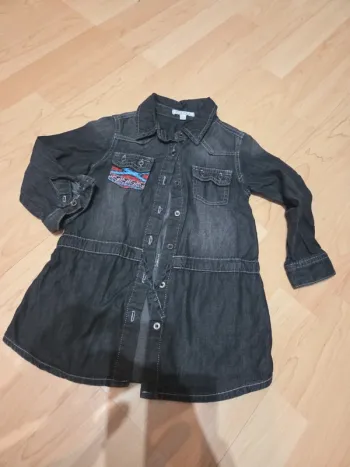 Robe jean grise pick ouic taille 3ans