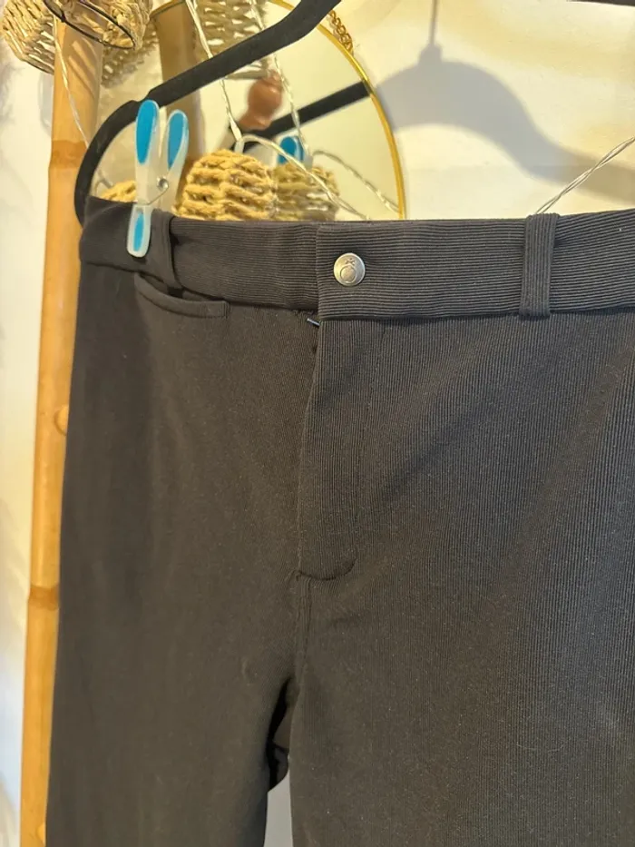 Pantalon noir équitation fouganza - photo numéro 2