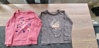 2 t-shirts manches longues