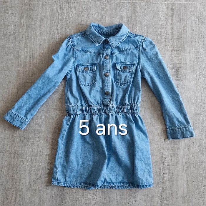 Robe en jean - 5 ans