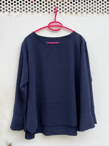 Blouse bleu