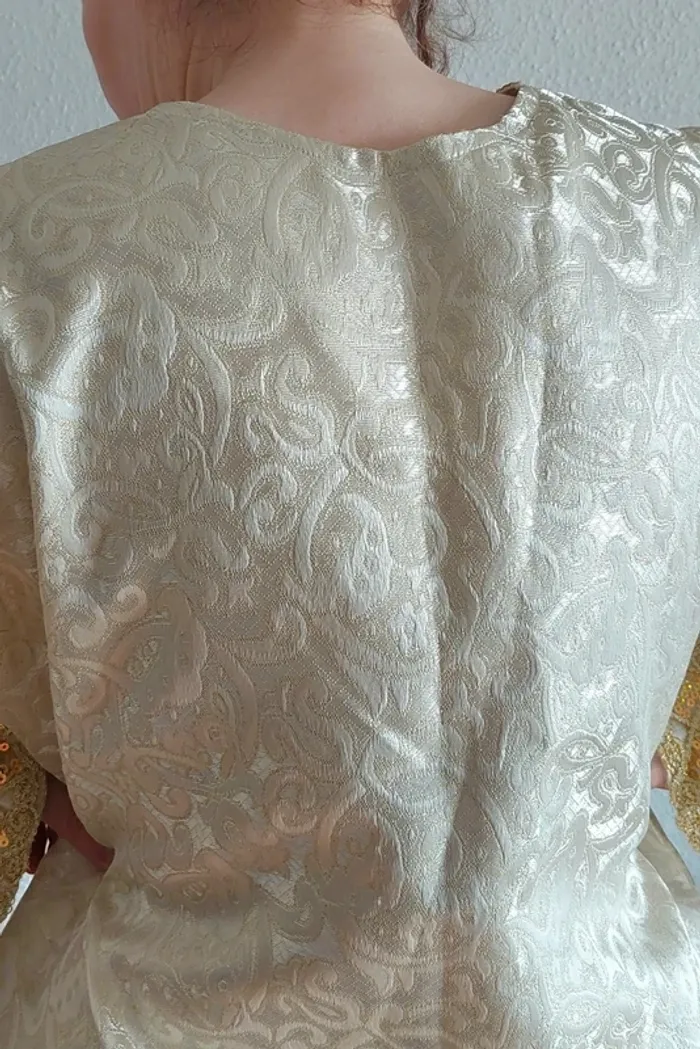 Magnifique caftan traditionnel broderie dorĂ©e đ Robe dâexception pour vos Ă©vĂ©nements spĂ©ciaux ! đ - photo numĂ©ro 5