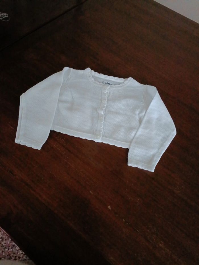 Gilet cache coeur fille