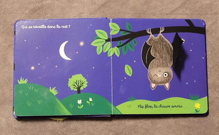 On se cache dans la nuit - Livre d'éveil - Dès 6 mois Aurélie Guillerey (Illustrations) - photo numéro 5