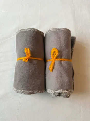 2 lots de 4 voiles gris - Bébés Lutins - Neuf