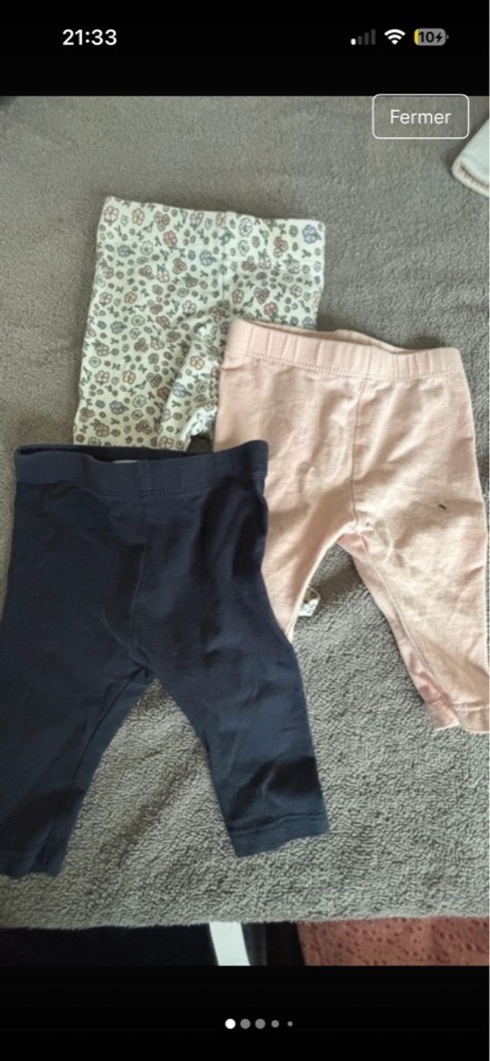Lot de 3 leggings - photo numéro 1