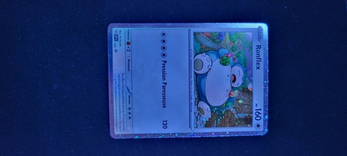 Carte pokemon ronflex