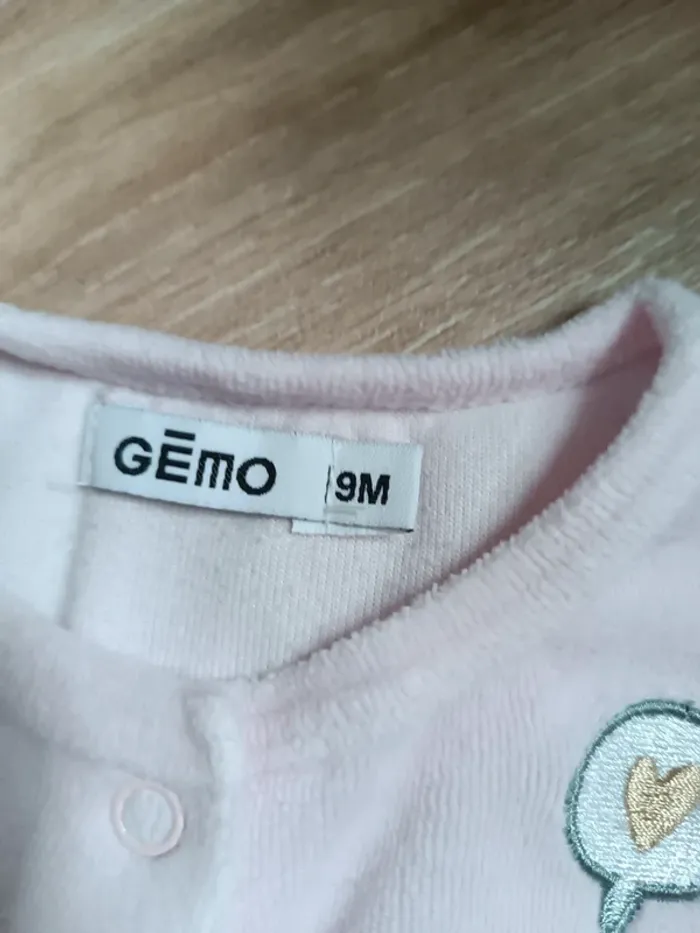 2 pyjamas velours - photo numéro 3