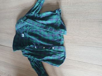Chemise à carreaux