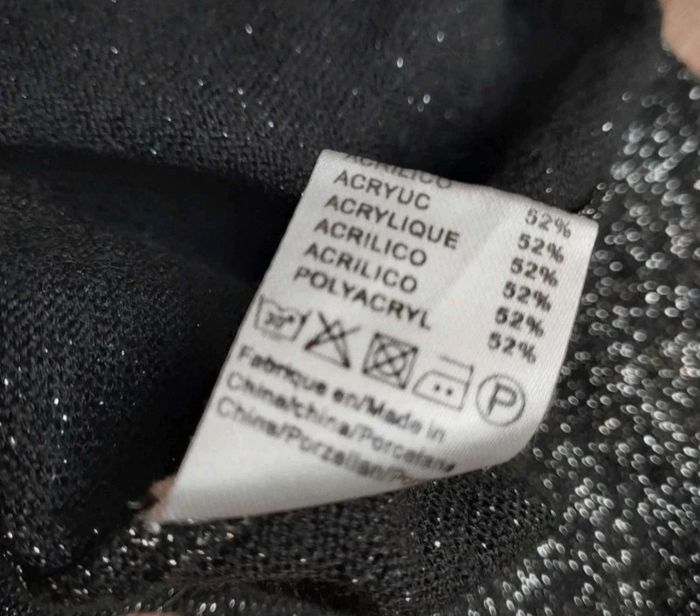 Joli pull Sweewë noir et argenté - photo numéro 6