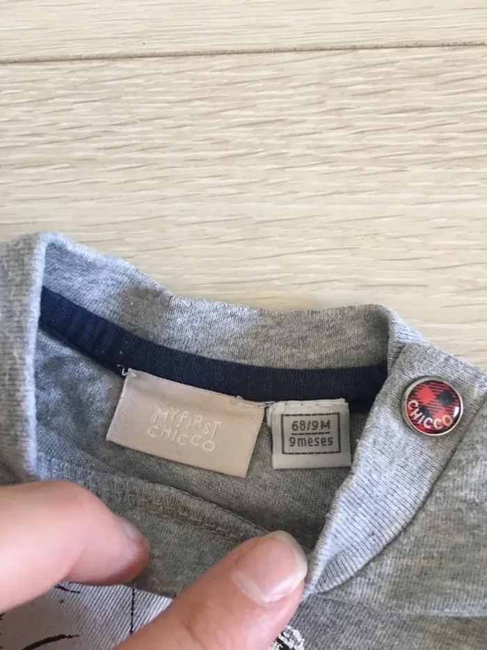 T-shirt manches longues 9 mois Chicco - photo numéro 4