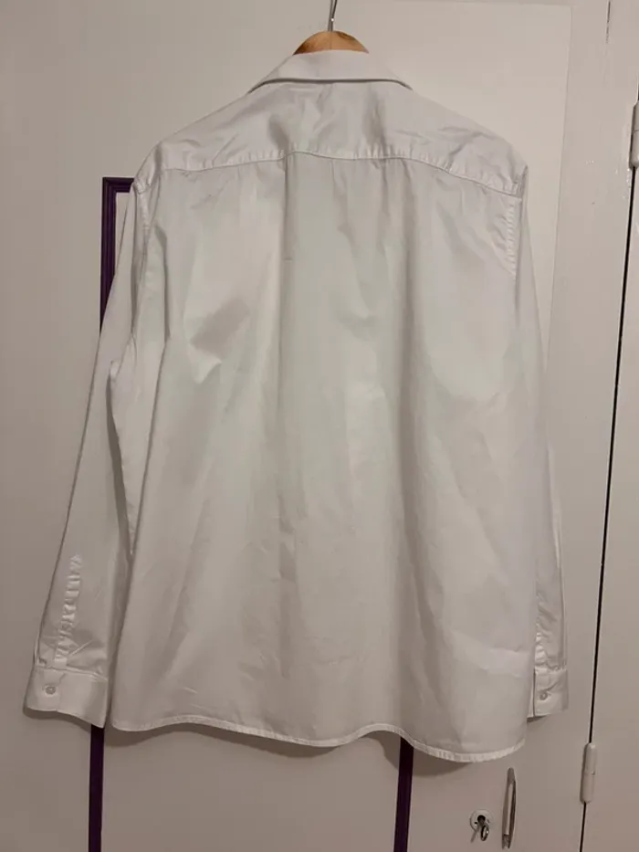 Chemise blanche,slim 3 xl - photo numéro 2