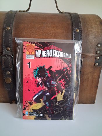 Manga My Hero Academia tome 1 collector Variant italien édition limitée Star Comics