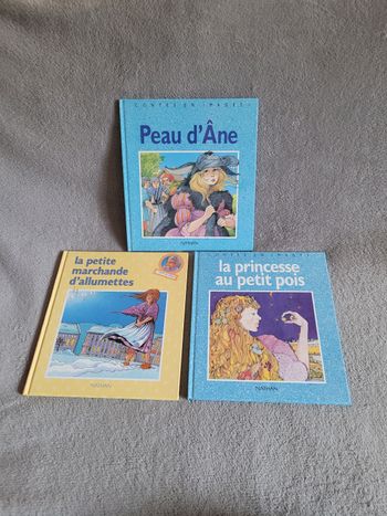 Lot 3 livres contes en images