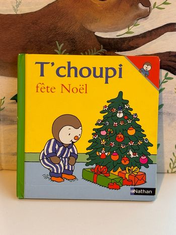Livre tchoupi fête Noël 