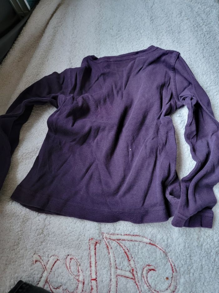 Lot jean et tee-shirt 7 ans fille - photo numéro 5