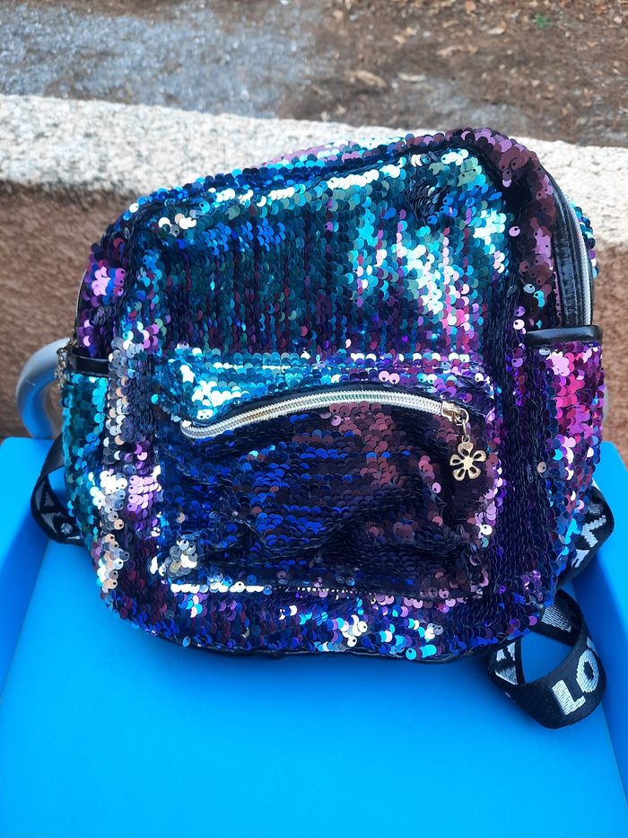 Sac à dos paillettes - photo numéro 5