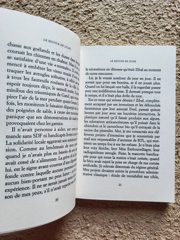 Livre Le retour de Jules de Didier Van Cauwelaert - photo numéro 7