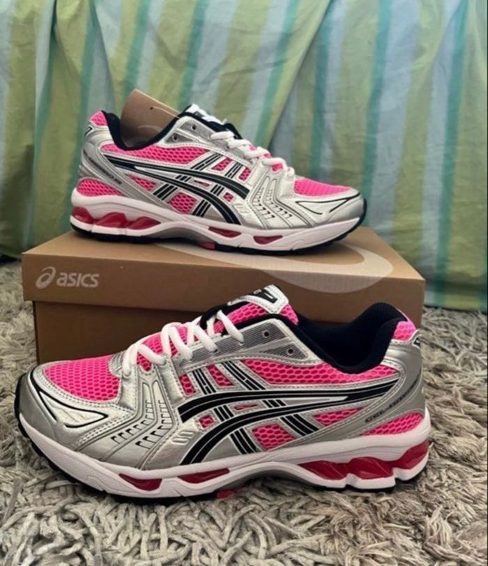 Asics kayano 14 rose gris 39