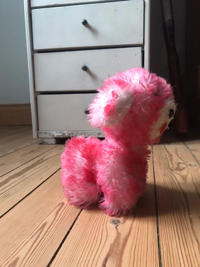Peluche rouge vintage - photo numéro 2