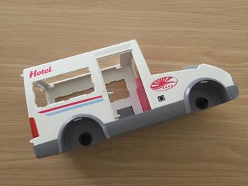 Carcasse carrosserie pièce détachée Playmobil 5267 Le minibus de l'hôtel #A34