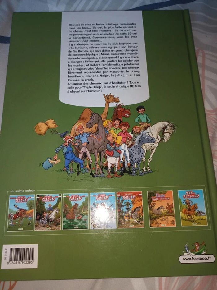 BD triple galop tome 1 - photo numéro 2