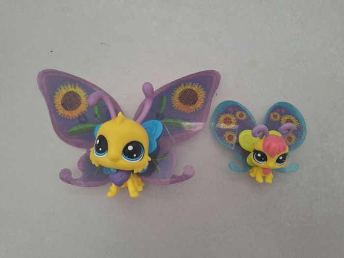Lot petshop lps taille L, XL et 3 papillons - photo numéro 4