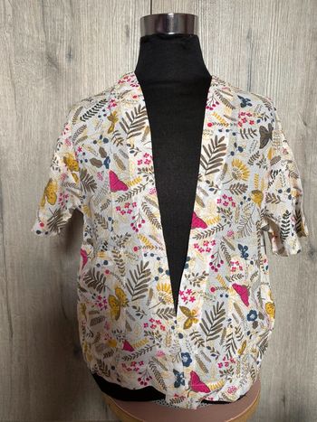 Kimono fleuri Vertbaudet 🌸 5ans