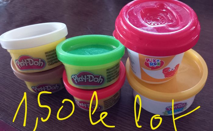 Lot pâte à modeler neuf