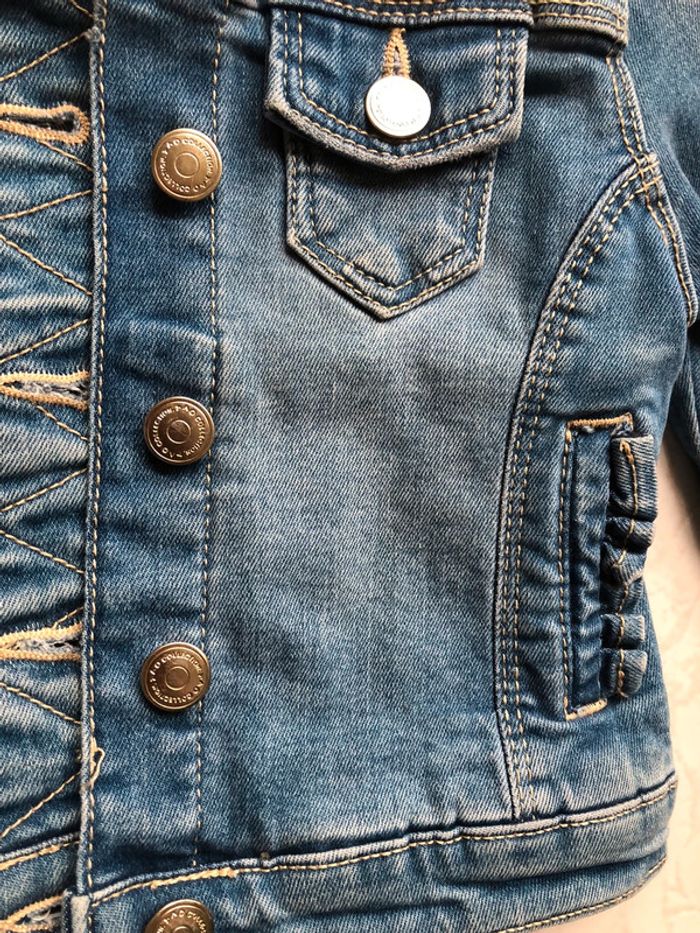 Veste en jean - taille 2 ans - photo numéro 3