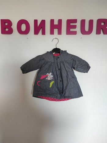Manteau en jean's 3 mois