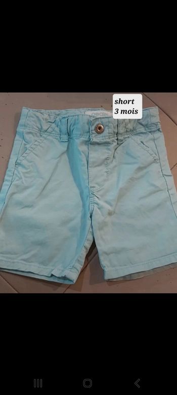 Short 3 mois okaidi