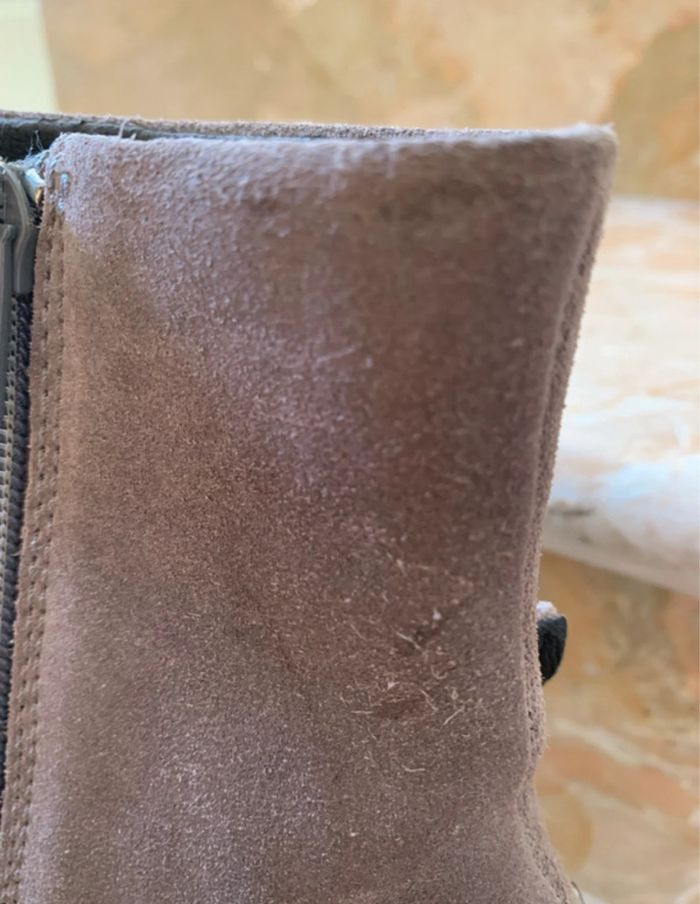 Bottines grises nubuck - photo numéro 5