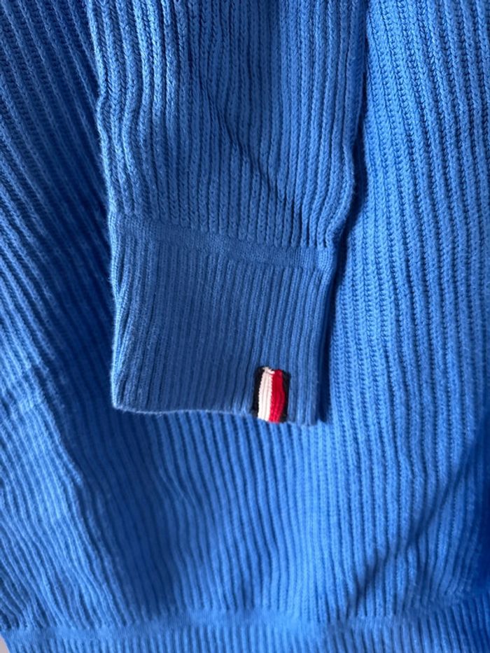 Pull col rond femme Tommy Hilfiger bleu – Taille S – Très bon état - photo numéro 5