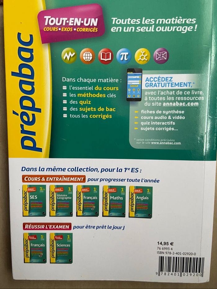 Lots de livres bac - photo numéro 8