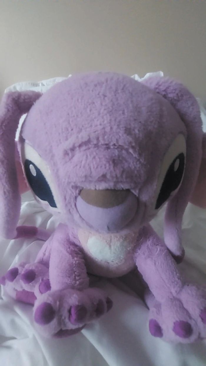 Grande peluche Angel Stitch Disneyland Paris - photo numéro 5
