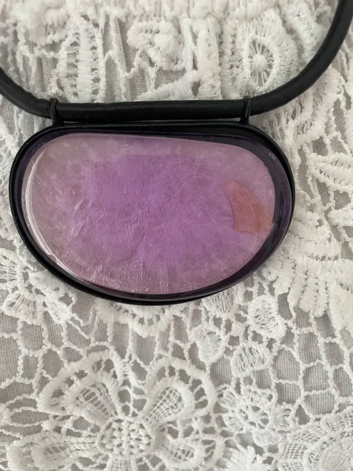 Collier noir et rose - photo numéro 2