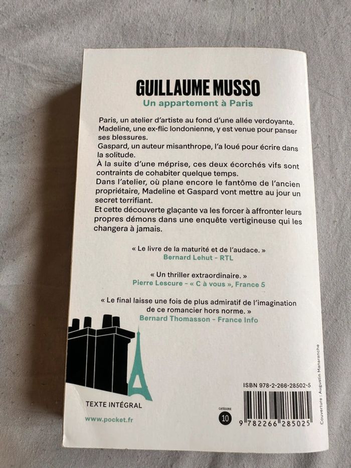 Un appartement à Paris Guillaume Musso - photo numéro 4