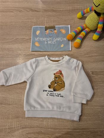 Pull garçon 6 mois KIABI