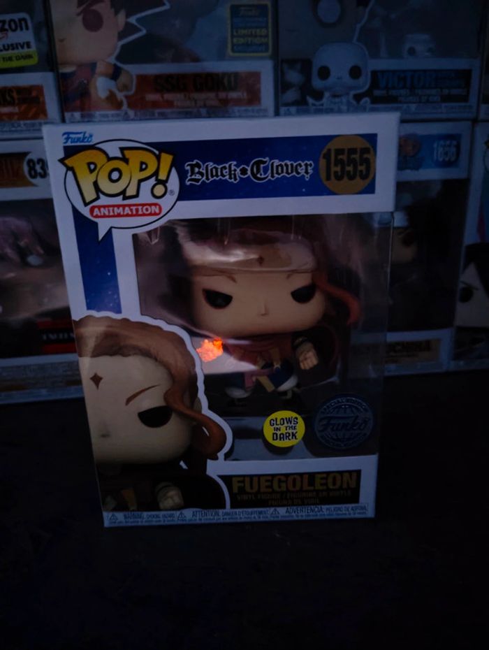 Funko Pop Fuegoleon Glow In The Dark